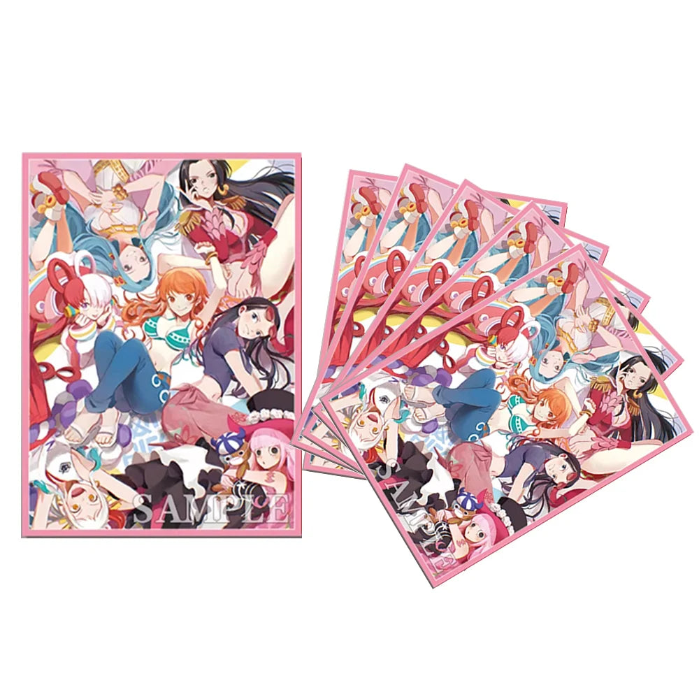 60 PCS One Piece Card Sleeves 67×92mm