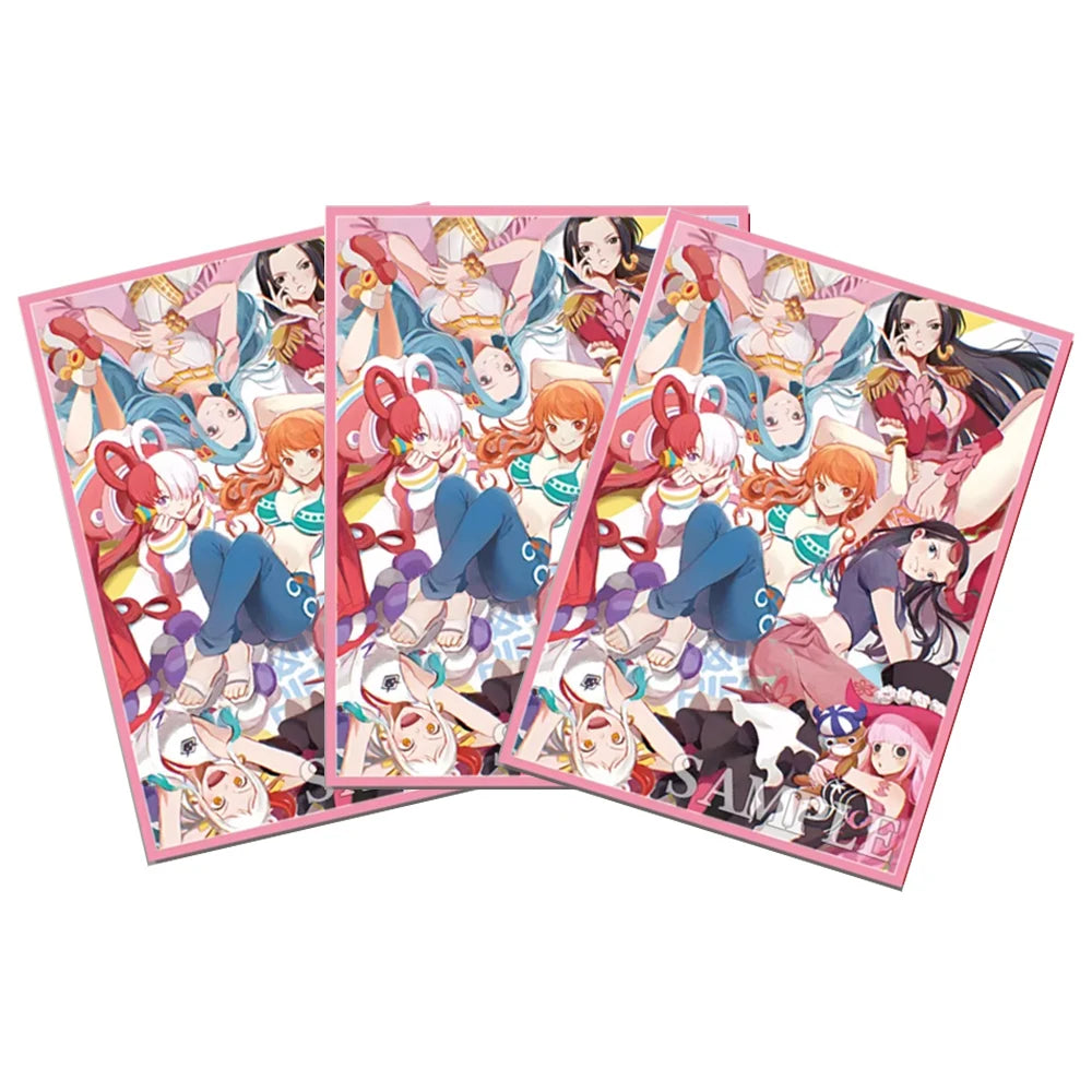 60 PCS One Piece Card Sleeves 67×92mm