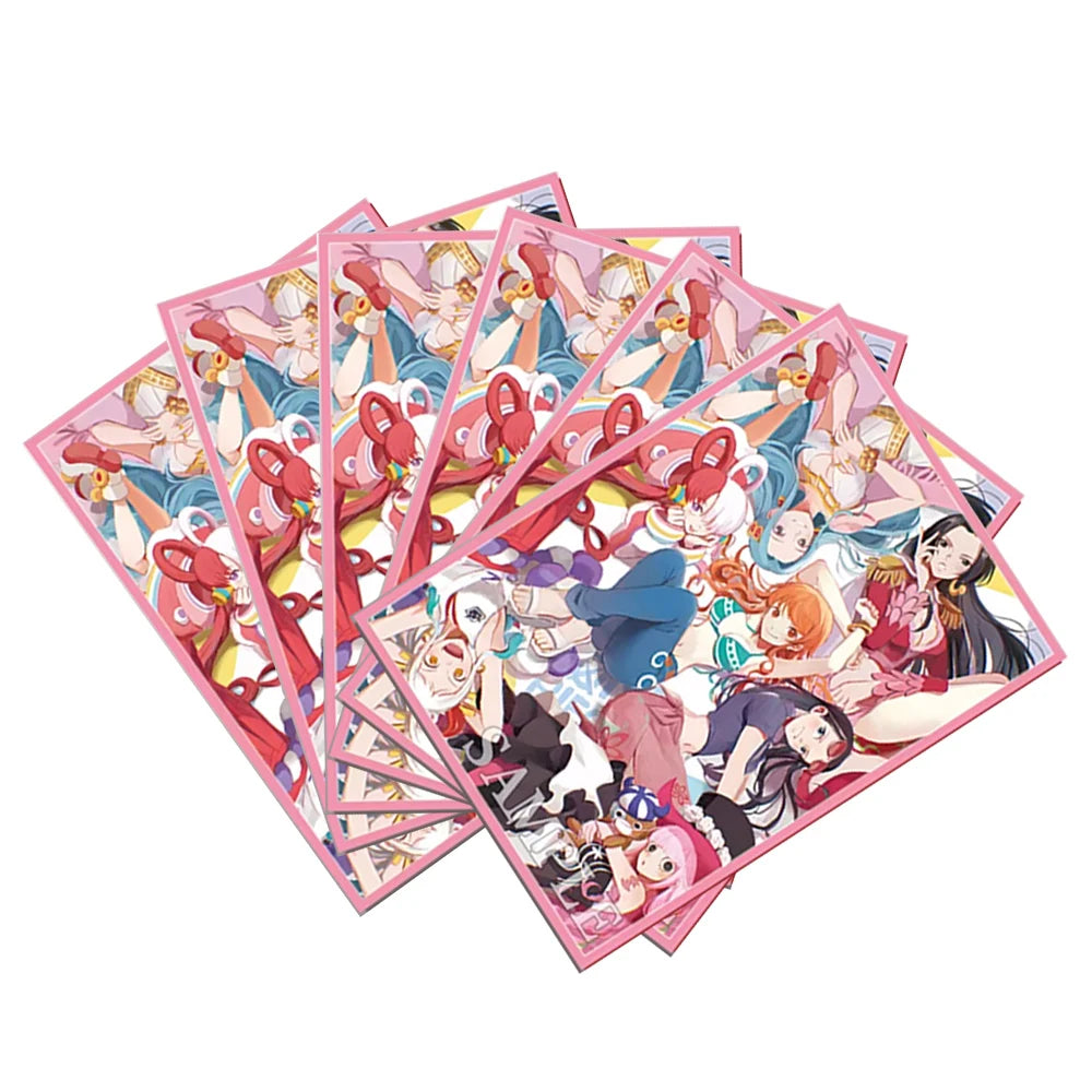 60 PCS One Piece Card Sleeves 67×92mm