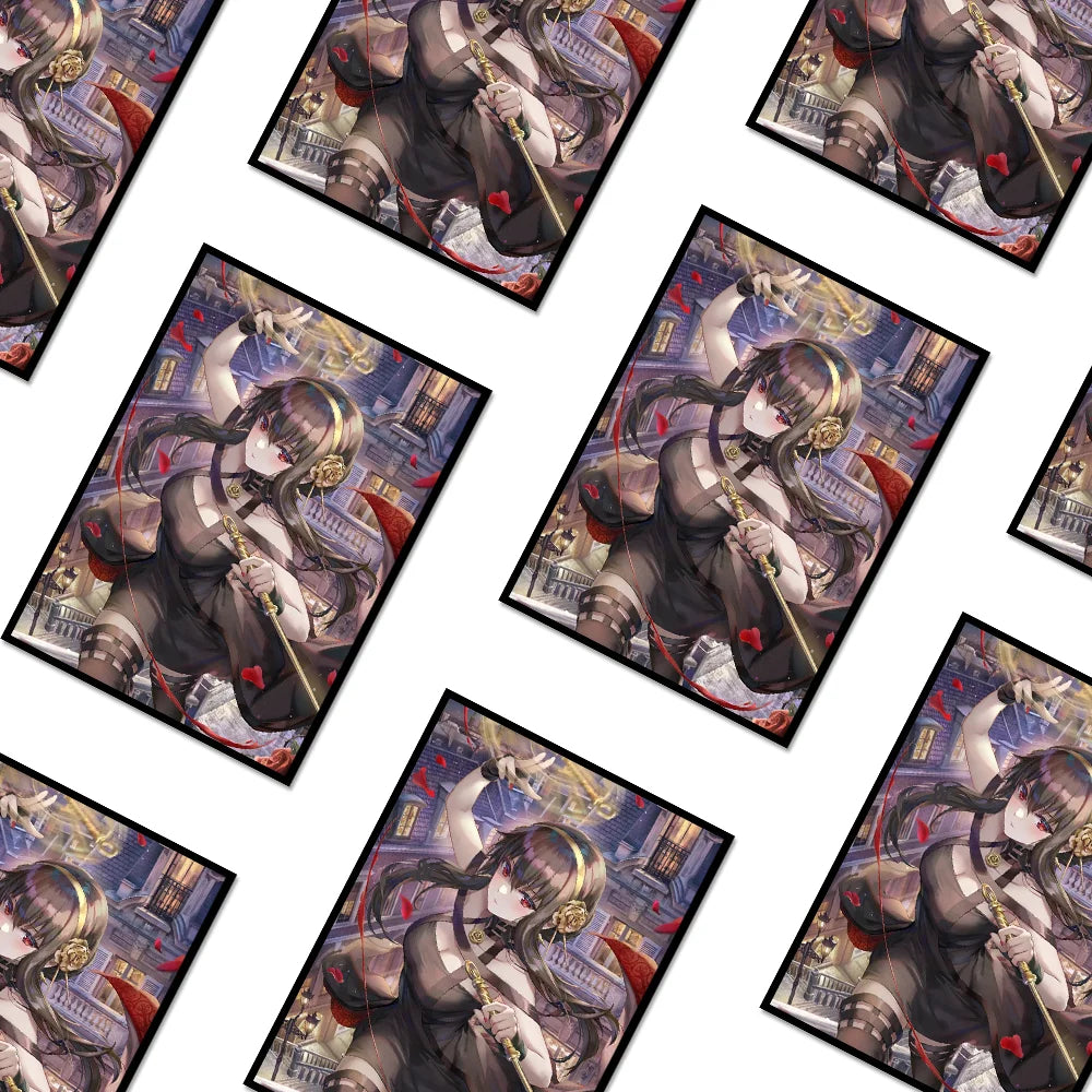 60PCS Yor Forger Spy x Family Anime Card Sleeves