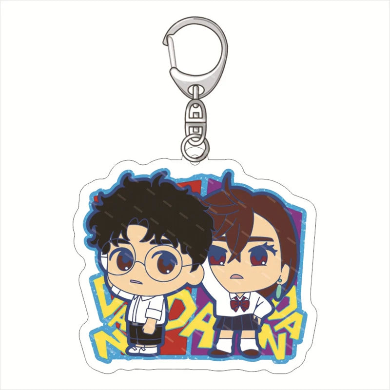 Dandadan Anime Acrylic Key Chain Backpack Pendant