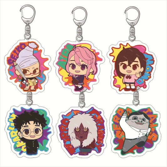 Dandadan Anime Acrylic Key Chain Backpack Pendant